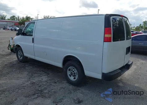 2012 GMC Savana 2500 Work Van из США, поврежденный, VIN 1GTW7FCA1C1143373